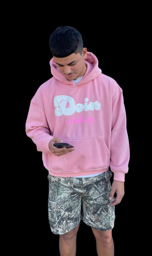 Pink Puff Print 'CYC Comfort Hoodie'